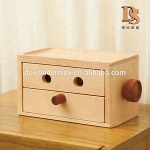 Fancy Creation, armario de joyería de madera multifuncional, caja de almacenamiento de regalo, cajón, dormitorio, soporte de noche, organizador de oficina - Product Image 4