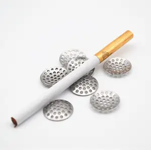 Premium 15毫米 12毫米弯曲 304 不锈钢凹形烟斗用于烟草