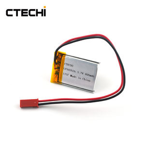 แบตเตอรี่ลิเธียมโพลิเมอร์แบบชาร์จได้ PL502535 3.7v 400mAh - Product Image 3