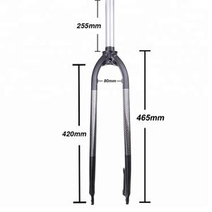 ZTTO — <span class=keywords><strong>fourche</strong></span> <span class=keywords><strong>rigide</strong></span> en alliage d'aluminium pour <span class=keywords><strong>vtt</strong></span>, 29, 27.5, <span class=keywords><strong>26</strong></span> et 29 pouces, tube droit de frein à <span class=keywords><strong>disque</strong></span>, dégagement rapide de 9mm - Product Image 5