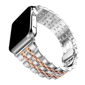Bracelets en acier inoxydable pour Apple <span class=keywords><strong>Watch</strong></span> Series 4 <span class=keywords><strong>3</strong></span> 2 1 - Product Image 4