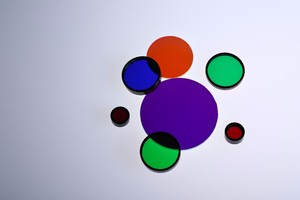 IAD Hard Coating> 80% Kích Thước Truyền Cao Tùy Chỉnh 610nm Bộ Lọc Pháp Y Quang Học Bộ Lọc Nguồn Sáng Đa Băng Tần Pháp Y - Product Image 6