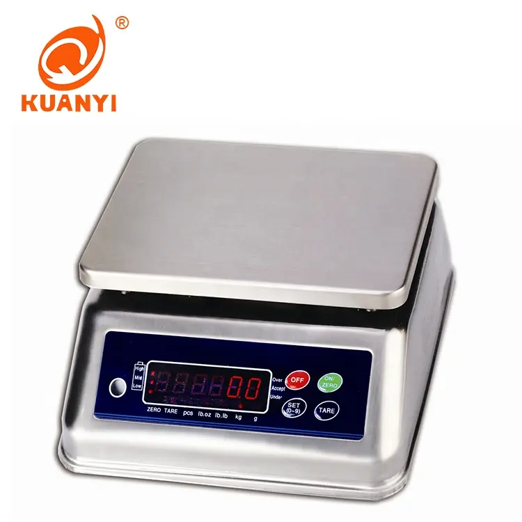 Stainless Steel Scale Super 6 Waterproof Weight Scale IP68 Weighing Digital Waterproof Weighing Waterproof Scales