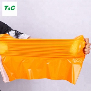 mensajería paquete para el Envío Expreso <span class=keywords><strong>de</strong></span> embalaje <span class=keywords><strong>de</strong></span> mercancías auto-adhesivo Post Mailer plástico naranja bolsas <span class=keywords><strong>de</strong></span> correo - Product Image 6