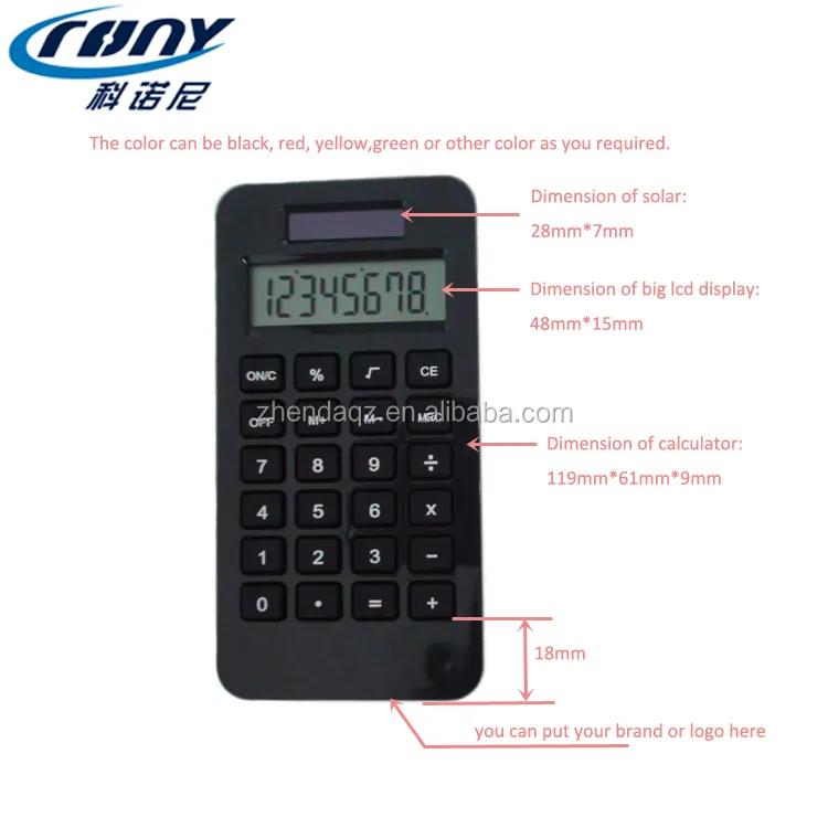 OEM promocional dos potencia mini bolsillo ciudadano calculadoras científicas