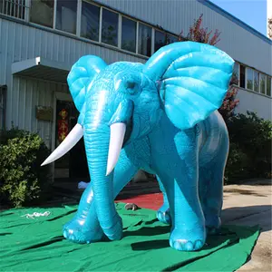 定制充气卡通动物大象充气大象马戏团活动广告