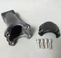 Tige de guidon de vélo en carbone 3mm, pour cadre de vélo de route et vtt, tige AERO entièrement en carbone