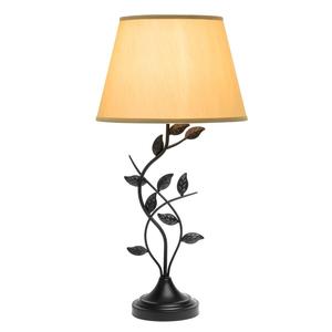 Modern American country style tree design oil rubbed flashtube with fabric shade table round headboard flashtube l Workbook - Product Image 2