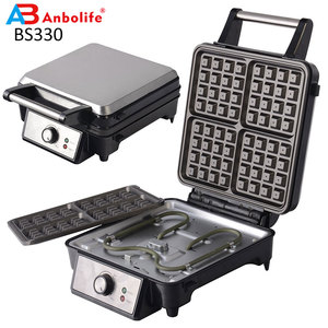 Tostapane Multifunzione 3-in-1 con Piastre per Waffle, Panini e <span class=keywords><strong>Sandwich</strong></span> Tostati, 900W XL in Acciaio Inox - Product Image 5