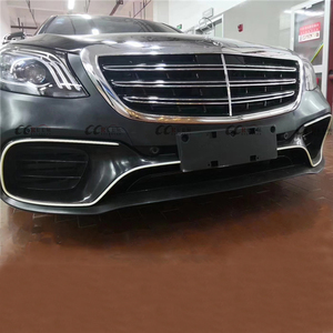 Kit carrosserie pour <span class=keywords><strong>Mercedes</strong></span> <span class=keywords><strong>Benz</strong></span> New <span class=keywords><strong>S</strong></span> CLASS W222 S320 <span class=keywords><strong>350</strong></span> 450 pour 2018 AMG Style pare-chocs avant pare-chocs arrière pièces automobiles lifting - Product Image 4