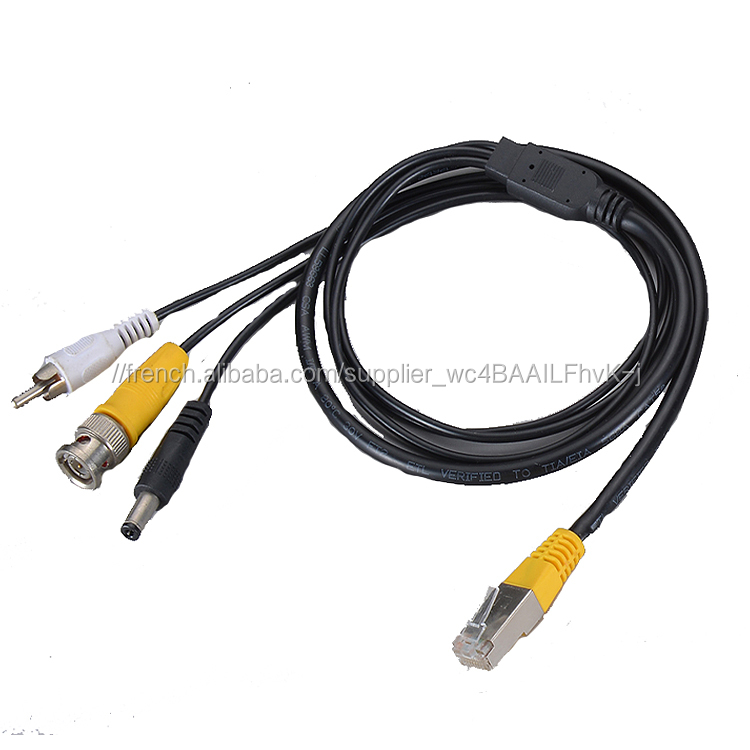 Commmunication 3 core Nylon tressé micro usb câble