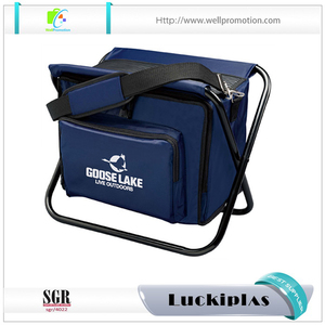 Alta calidad amigos jugando al ajedrez uso de pesca de aluminio bolso más fresco con bolsillos de malla - Product Image 2