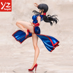 Fabricación de alta calidad por encargo atractivo japonés <span class=keywords><strong>Kiki</strong></span> con cheongsam chica anime figura de acción - Product Image 2