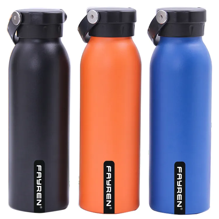 Custom shatterproof insulated vacuum sealed sports water bottle 304 double wall stainless steel water bottle