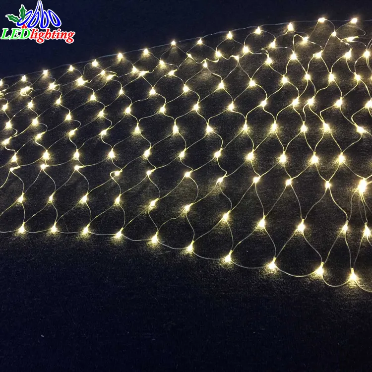 Mesh Fee String Licht Voor Outdoor Decoratie Beste Prijs Led Netto 50 Aangepaste Kerst Ip65 Twinkelende Slimme Verlichting String 250ft