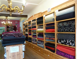 Accesorios de tienda de exhibición de tela de alta calidad, muebles con estantería Ajustable - Product Image 6