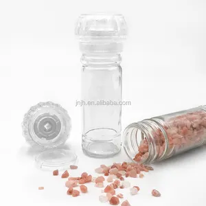 Molinillo de Sal de 100 ml, Botella de Vidrio, Molinillo Industrial de Especias, Molinillo de Sal y Pimienta - Product Image 1