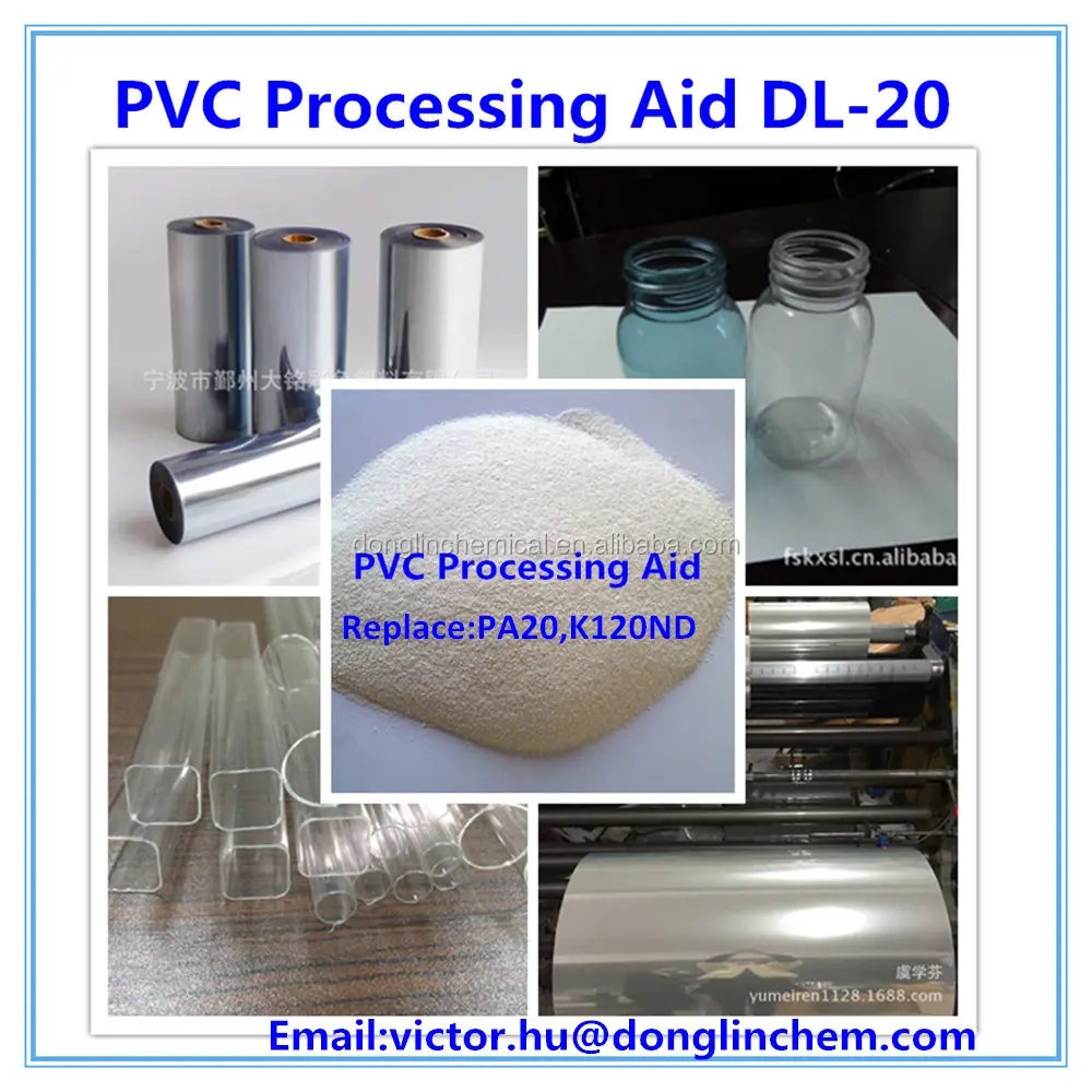 PVC Additieven: PVC Verwerking Aid Serie DL-20/PA20/K120ND