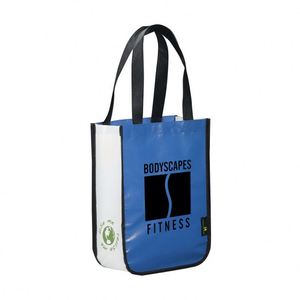 Logo Laminated Printing Customized Reusable <strong>Round</strong> Corner <strong>Tote</strong> Shopping Non <strong>Woven</strong> <strong>Bag</strong> for Promotion - Product Image 5