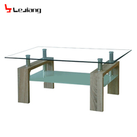 Table basse en teck et bois marbré, blanc, or Rose, Table ajustable, vente en gros, échantillon
