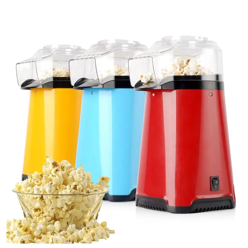 Anbo Hot Selling Hot Air Popcorn Popper Huishoudapparatuur Automatische Popcorn Maker Olie-Freehousehold Mini Diy Popcorn Machine