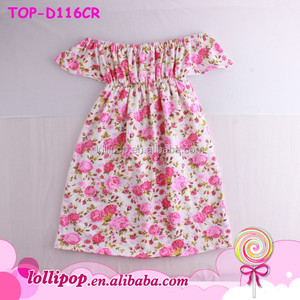 Abito Estivo Casual per Bambine con Spalle Scoperte, Vestito da Festa per Bambine da 0 a 6 Anni - Product Image 3