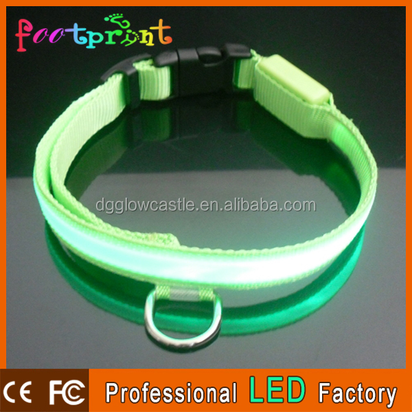 Рыба шелк безопасности световой кот из светодиодов воротник