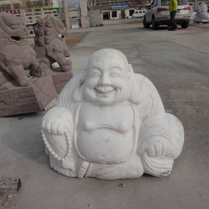 Piedra laughing <span class=keywords><strong>Buddha</strong></span> estatuas del jardín - Product Image 1