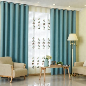 Tende Oscuranti di Alta Qualità in Lino per Interni, Pannelli Spessi per Ombreggiatura, per Caffè, Camera <span class=keywords><strong>da</strong></span> Letto, Soggiorno, Vendita all'Ingrosso - Product Image 2