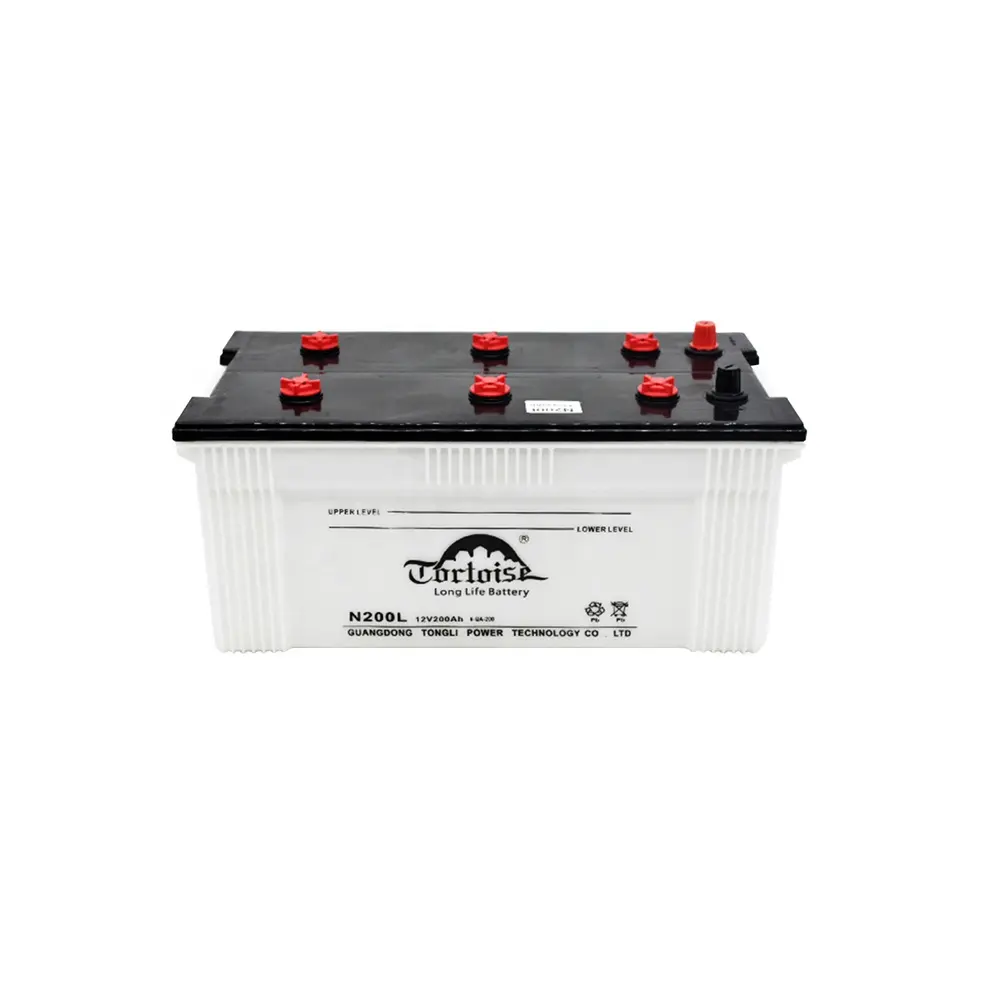 12v 200ah MF rechargeable sealed lead acid battery for car can OEM and ODM car battery