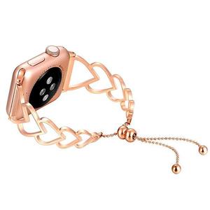 Cinturino da polso di ricambio in metallo per Iwatch serie 4 3 2 1 acciaio inossidabile cinturino per orologio <span class=keywords><strong>Apple</strong></span> <span class=keywords><strong>Watch</strong></span> 38MM 40MM 42MM <span class=keywords><strong>44MM</strong></span> - Product Image 6