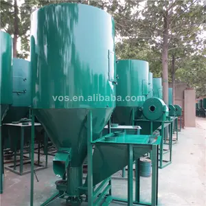 1-1.5 t/h Pakan Ayam Penggiling Mixer Mesin Harga Di India