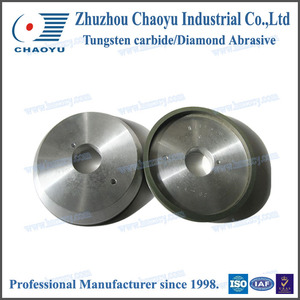 Meules à rectifier en <span class=keywords><strong>CBN</strong></span> à liaison résine de forme 4A2 de 150 mm pour le meulage de l'acier au carbone - Product Image 5