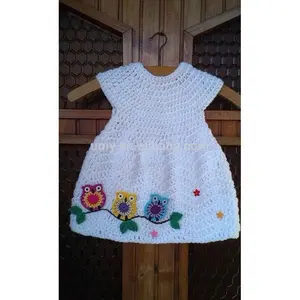 Crochet Quần Áo Trẻ Em Từ Trung Quốc Smock Váy Thêu Trẻ Em Quần Áo Bán Buôn