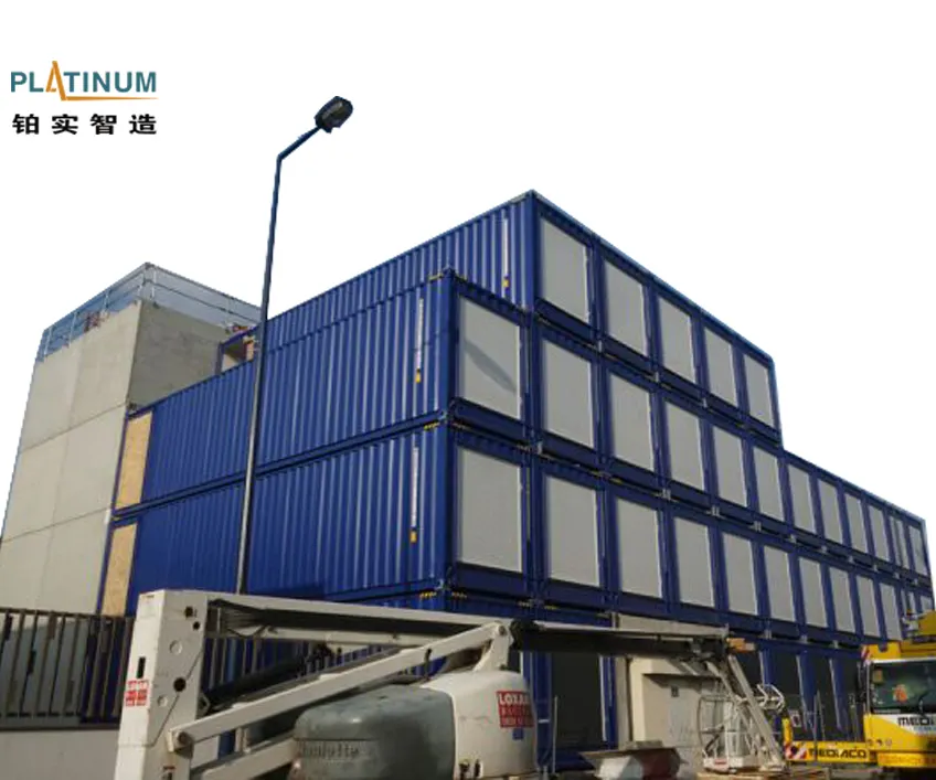 High Quality Fully Finished Modern Steel Structure Modular Apartment Prefabricated 40ft Container House