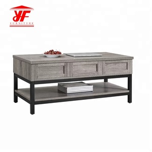 Chiều Cao Có Thể Điều Chỉnh Bằng Gỗ Mở rộng Bảng Lift Top Cà Phê Bàn Trà - Product Image 2