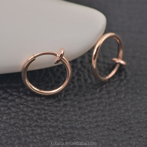 indian naso anello falso in acciaio chirurgico <span class=keywords><strong>piercing</strong></span> a basso costo corpo di spedizione gioielli libero - Product Image 5