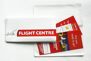 Tùy Chỉnh Logo Đa Chức Năng Không Thấm Nước Nhựa Vinyl PVC Hộ Chiếu Đựng Tài Liệu Pouch Travel Ticket Wallet - Product Image 5