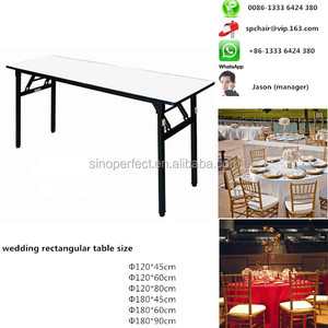 Sinoperfect-mesa plegable redonda con patas plegables para restaurante, muebles de madera contrachapada superior para fiesta en Hotel, banquete y boda, con silla - Product Image 3