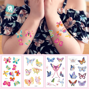 Mini conceptions de tatouage de papillon de <span class=keywords><strong>série</strong></span> Rocooart EC pour le tatouage temporaire d'enfants d'enfants - Product Image 2