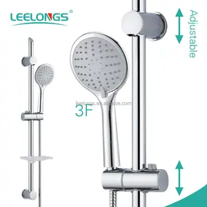 Movable Support Bathroom Sliding Shower Set with new handheld shower