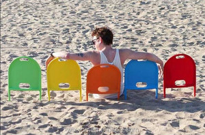 <span class=keywords><strong>Spiaggia</strong></span> di <span class=keywords><strong>Sabbia</strong></span> <span class=keywords><strong>spiaggia</strong></span> Thingy Istante Sedia di Plastica Sedia a Sdraio - Product Image 5