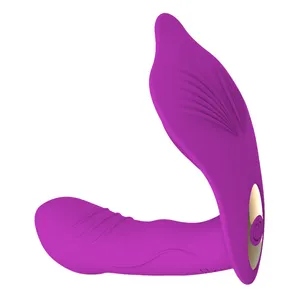 Vibratore clitoride dildo e G-Spot stimolatore clitoride telecomando vibrazione masturbazione giocattoli del sesso per le donne 10 modalità di vibrazione