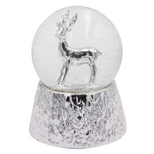 Plaqué or personnalisé renne <span class=keywords><strong>De</strong></span> Noël <span class=keywords><strong>boule</strong></span> <span class=keywords><strong>de</strong></span> <span class=keywords><strong>neige</strong></span> <span class=keywords><strong>en</strong></span> <span class=keywords><strong>verre</strong></span> <span class=keywords><strong>de</strong></span> résine 100mm <span class=keywords><strong>boule</strong></span> <span class=keywords><strong>de</strong></span> <span class=keywords><strong>neige</strong></span> avec LED lumière - Product Image 6