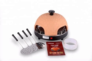 Horno Eléctrico para <span class=keywords><strong>Pizza</strong></span> Mini para el Hogar, Horno para <span class=keywords><strong>Pizza</strong></span> para 4 Personas, <span class=keywords><strong>Italia</strong></span> - Product Image 4