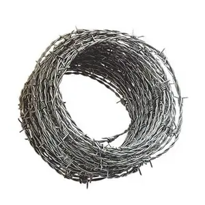 Weight of Barbed Wire Per Meter Length,Barb Wire Fence Sale