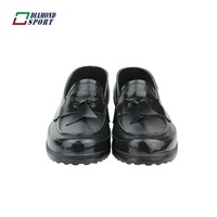 Chaussures de pluie basses en caoutchouc imperméables pour femme, style mocassin, avec petit talon, pour jardin, fabrication OEM