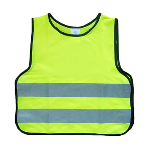 Wholesale High Visibility Reflective <strong>Kids</strong> <strong>Vest</strong> Polyester Child Safety <strong>Hi</strong> <strong>Vis</strong> <strong>Vest</strong> with Customizable Logo - Product Image 4