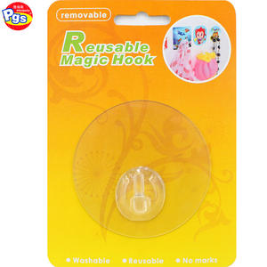 Thần đồng tùy chỉnh tay sai thiết kế tái sử dụng ma thuật móc dễ thương trong suốt nhựa Móc & rails sản phẩm - Product Image 5