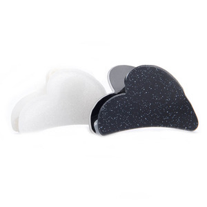 Stile europeo e americano delle donne Glitter acrilico <span class=keywords><strong>capelli</strong></span> artiglio Clip a forma di cuore per il regalo - Product Image 2